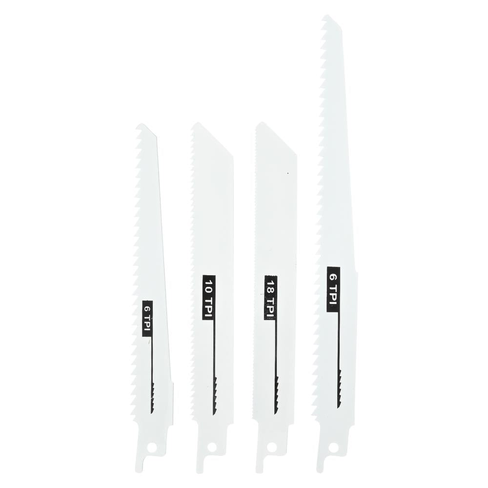 Lames de scie sabre 4 pcs bois et métal