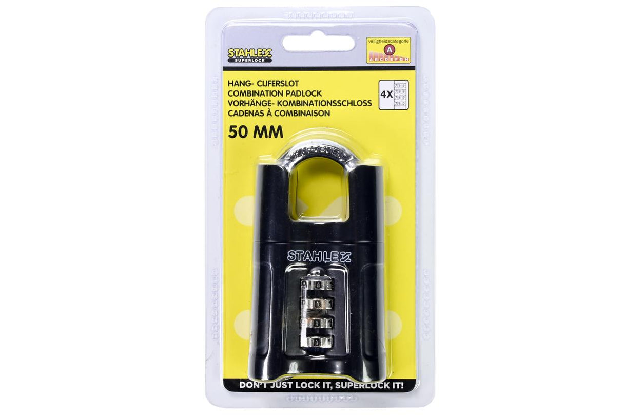 Hang- cijferslot 50 mm heavy duty
