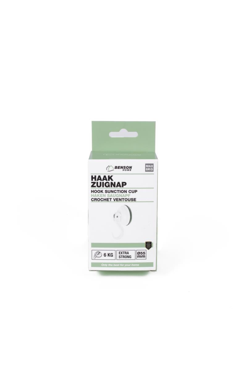 Haken mit Saugnapf ø55mm 6 kg