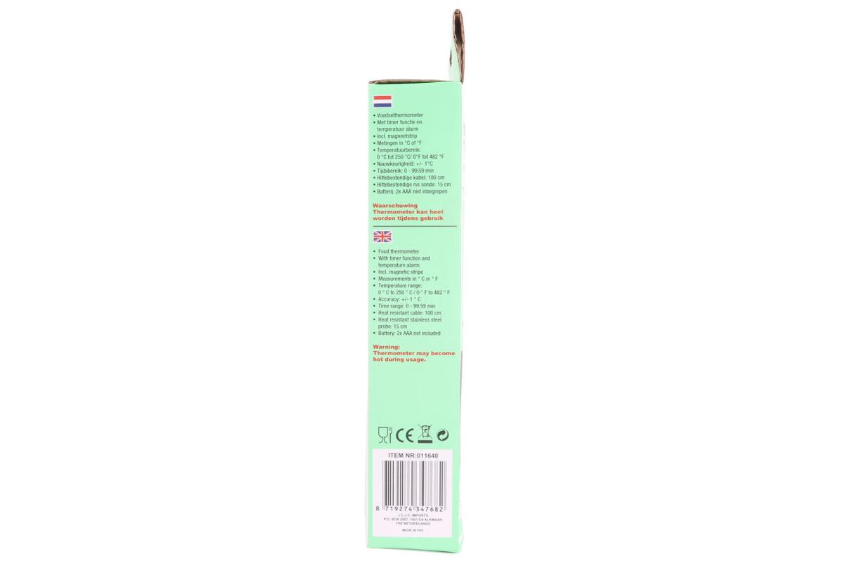 Küchenthermometer digital mit Timer