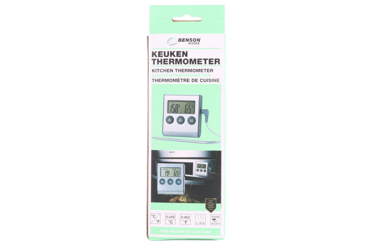 Küchenthermometer digital mit Timer