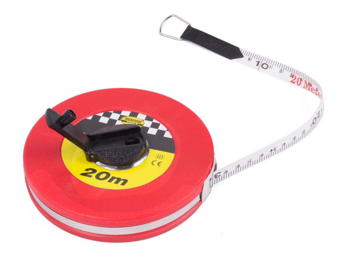 Meetlint 20 mtr landmeter