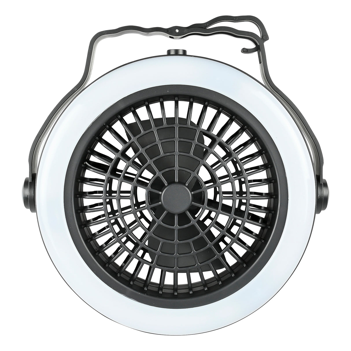 LED-Campinglampe und Ventilator