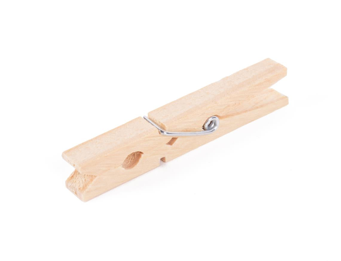Wasknijpers hout 50 dlg