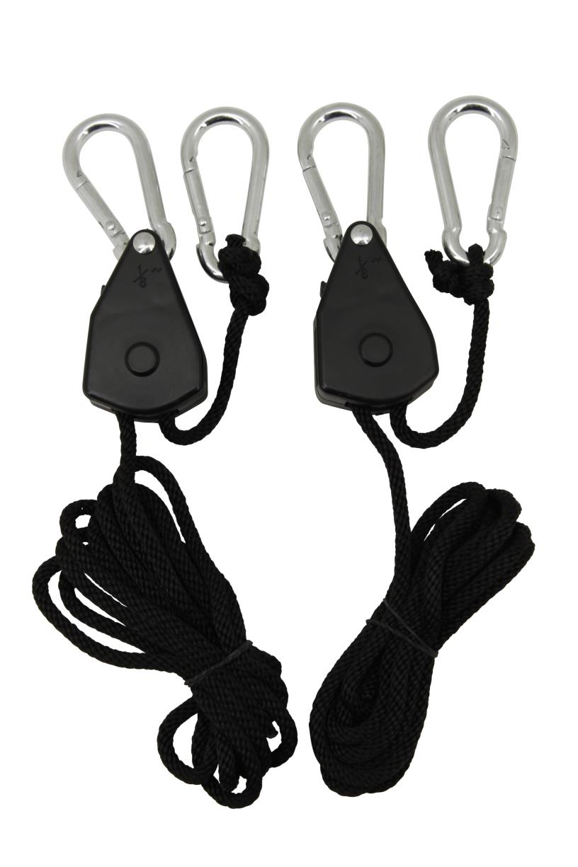 Takel + touw 2 dlg 2 mtr 68 kg (2 x 34 kg)