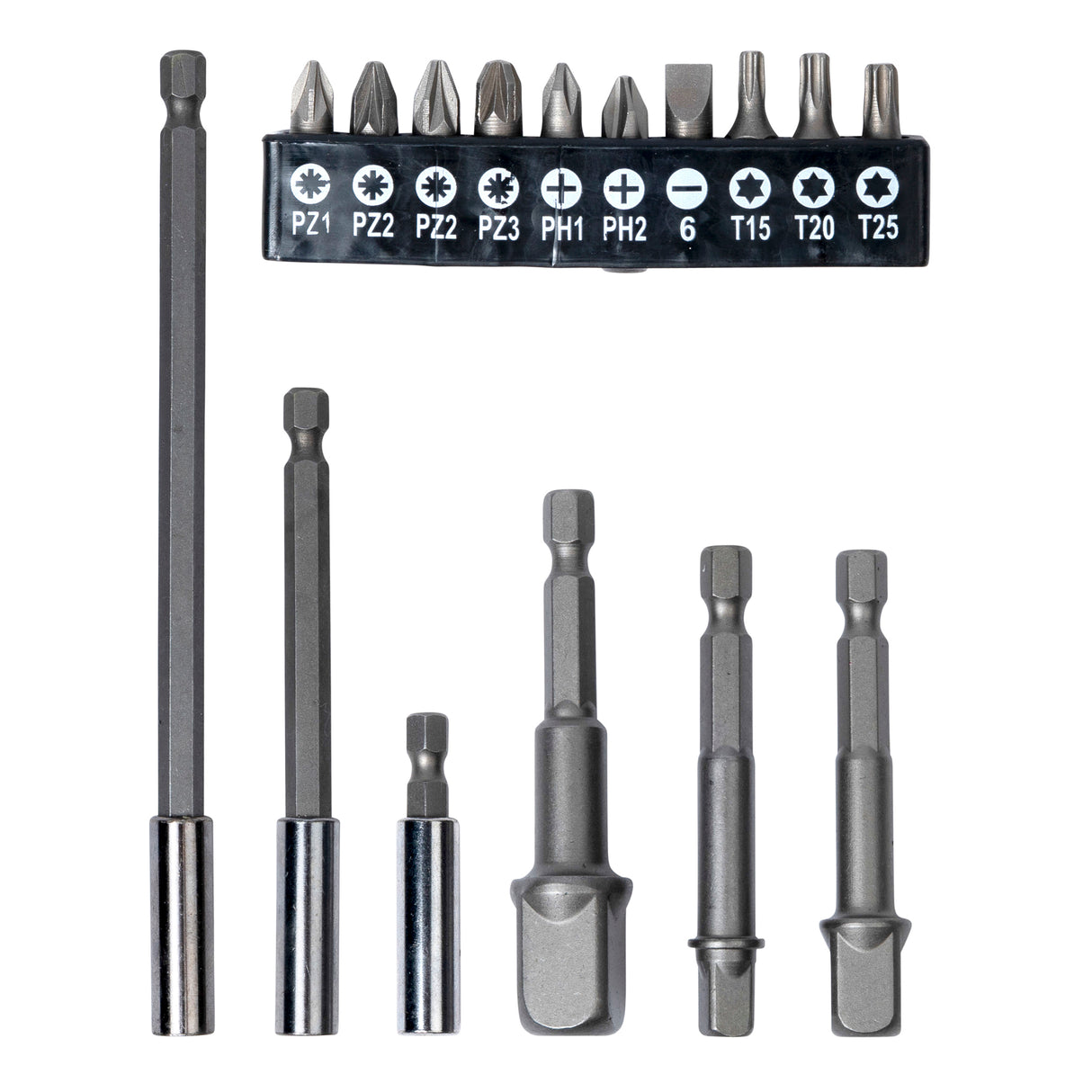 Bits - socket extension set 16 pcs