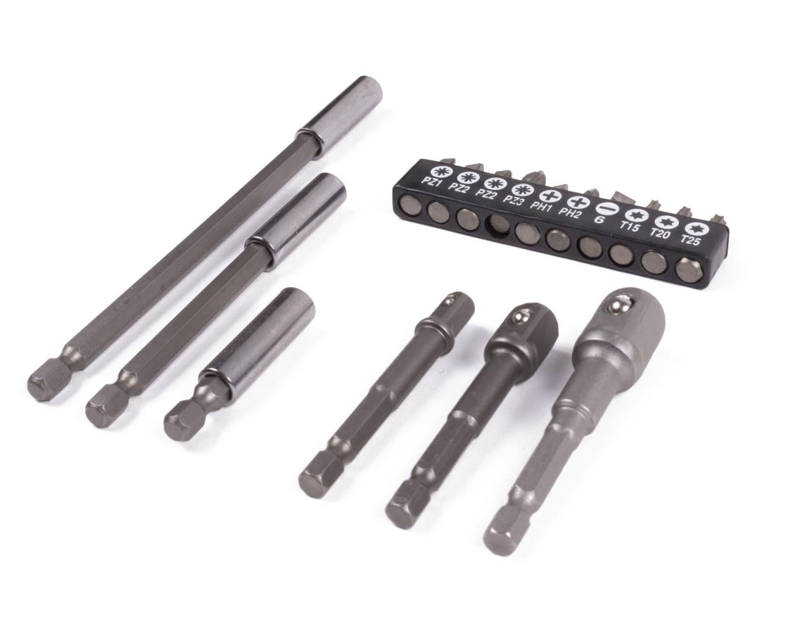 Bits - socket extension set 16 pcs