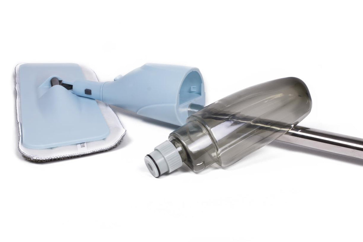 Mop with sprayfunction + microfibre pad