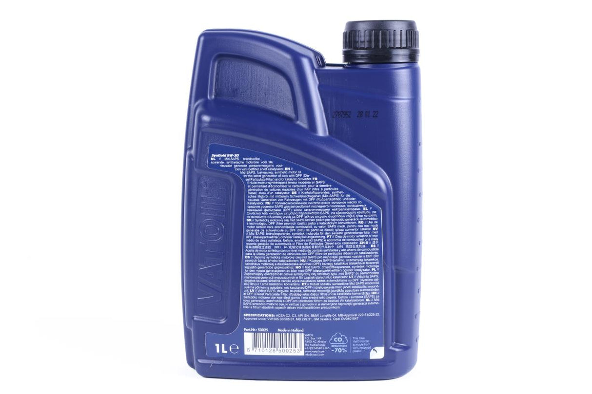 Vatoil Motorenöl 5W-30 1 Ltr Syngold