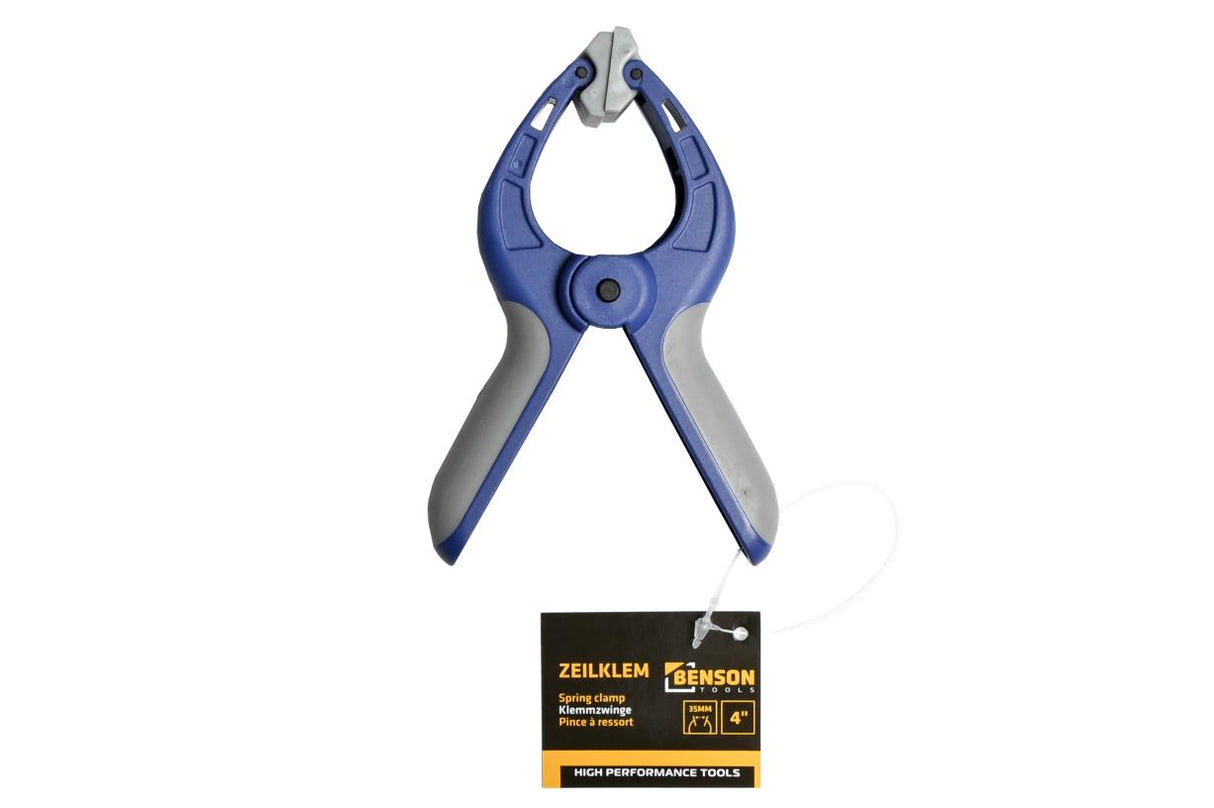 Sping clamp 40 mm 120 mm super blue