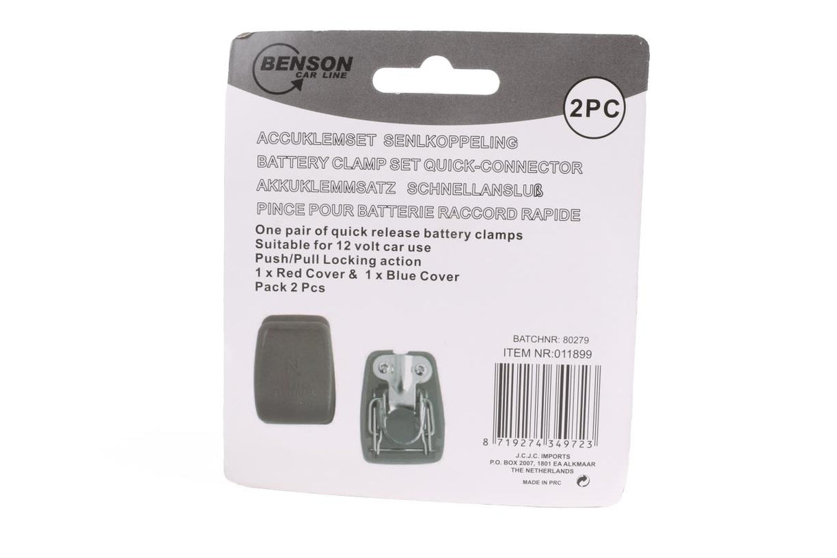 Accuklemset 2 dlg snelkoppeling