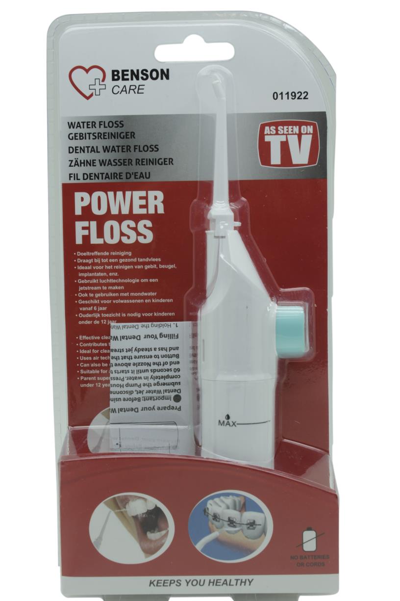 Water floss gebitsreiniger