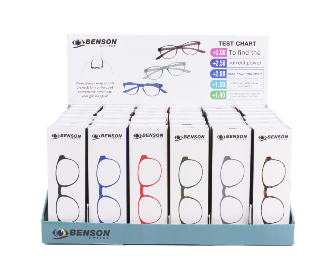 Reading glasses bangkok flex mix display