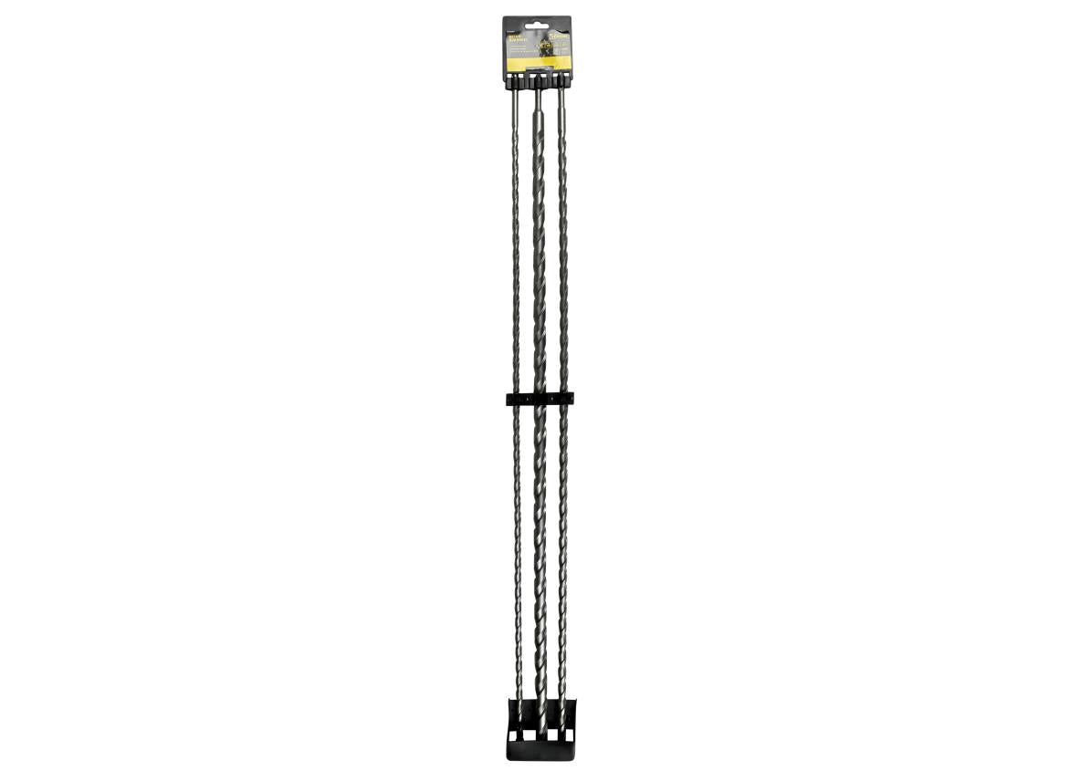 Concrete drill set SDS 3 pcs 12/16/24 x 1000 mm