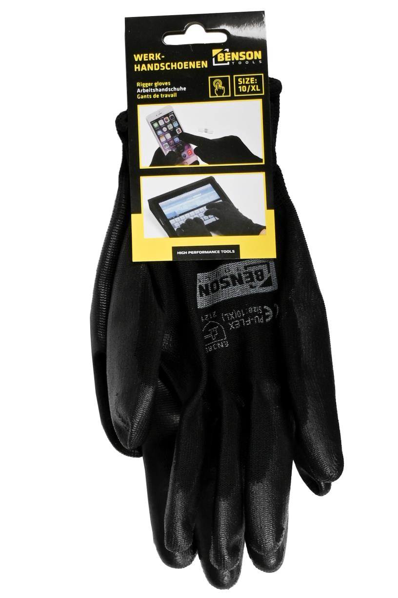 Rigger gloves touch screen size 10 (XL)