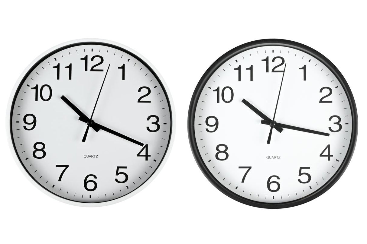 Wall clock 20 cm mix