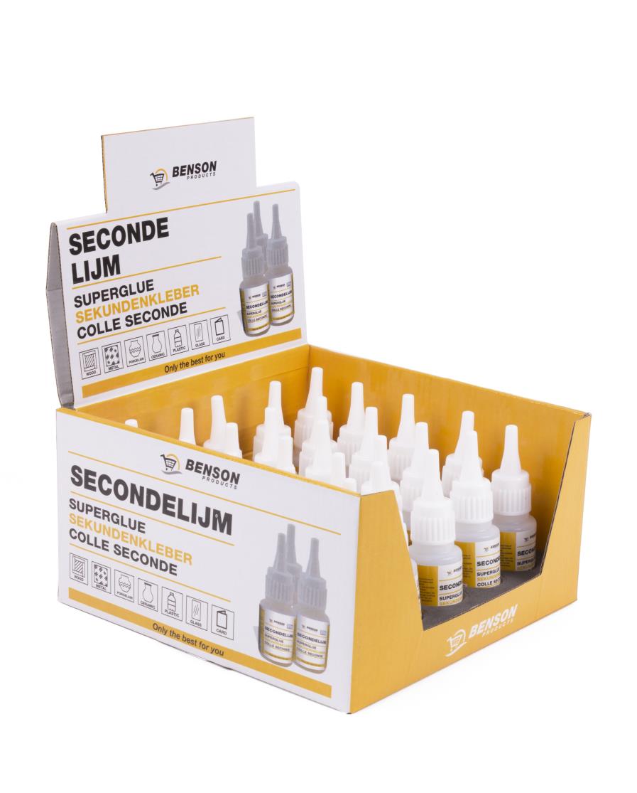 Secondelijm 20 gr display