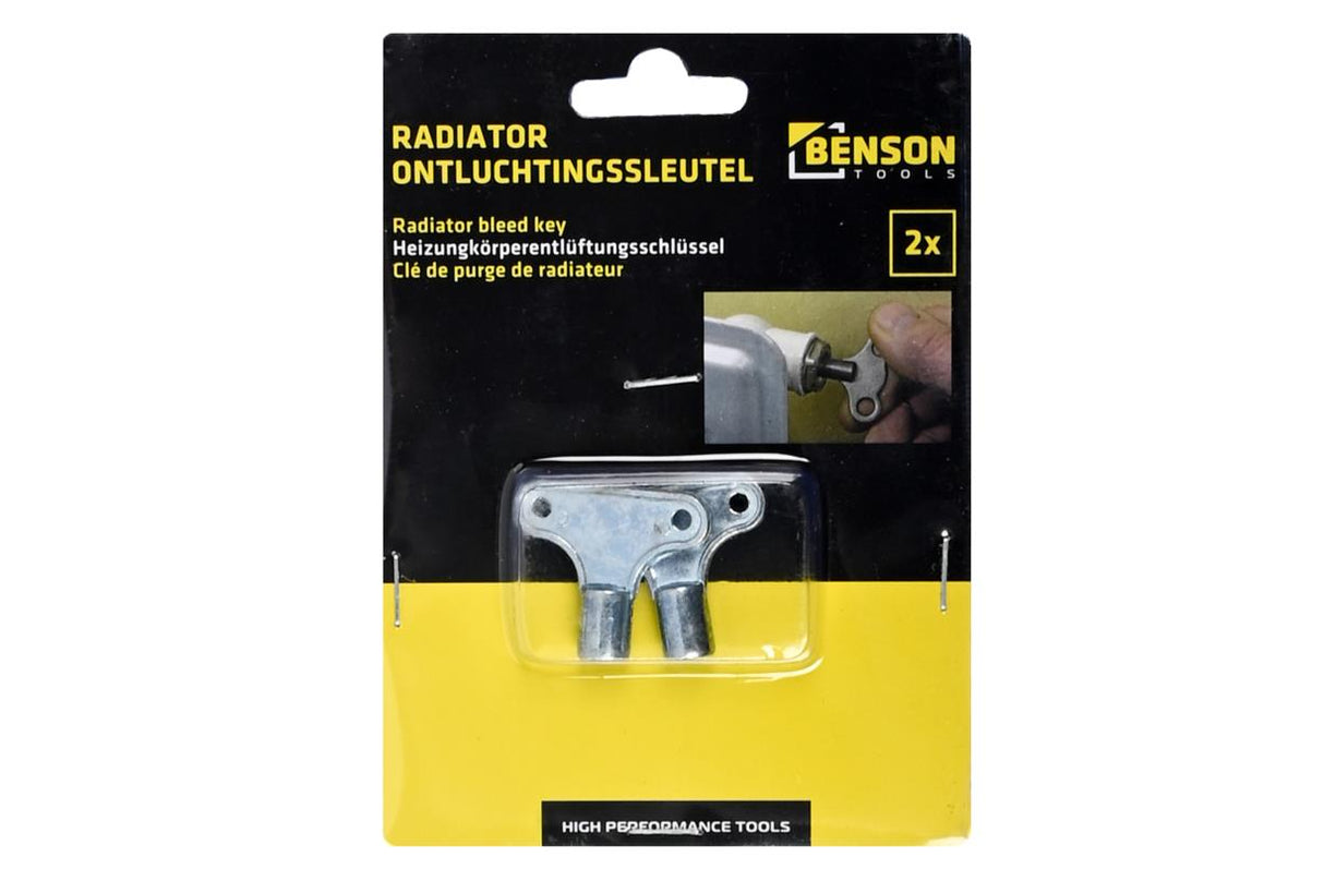 Clé de purge de radiateur 2 pcs