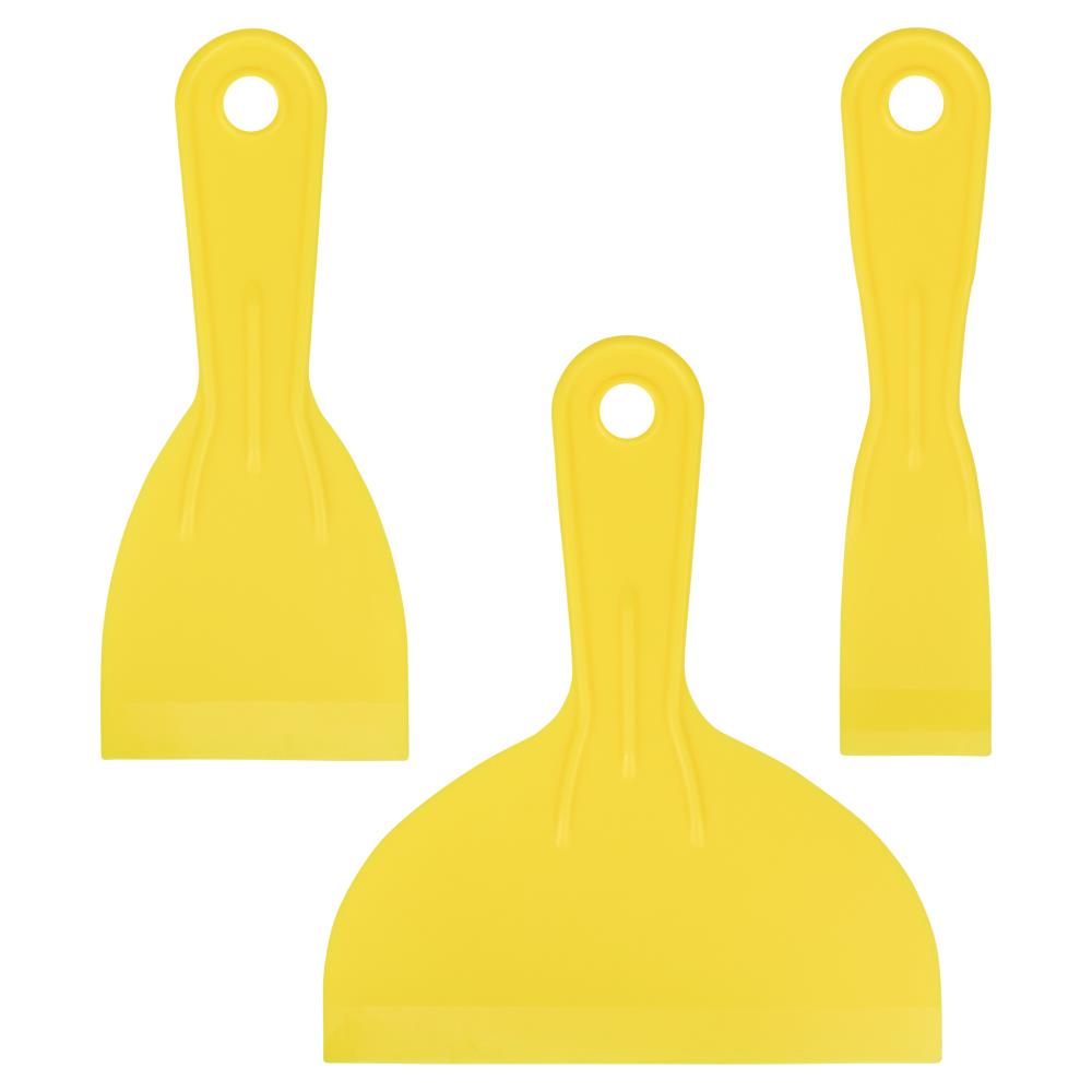 Couteau à enduire 3 pcs plastique
