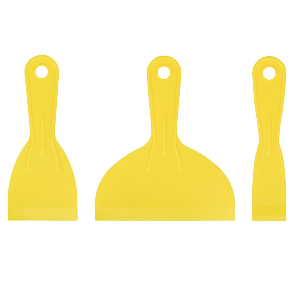 Couteau à enduire 3 pcs plastique
