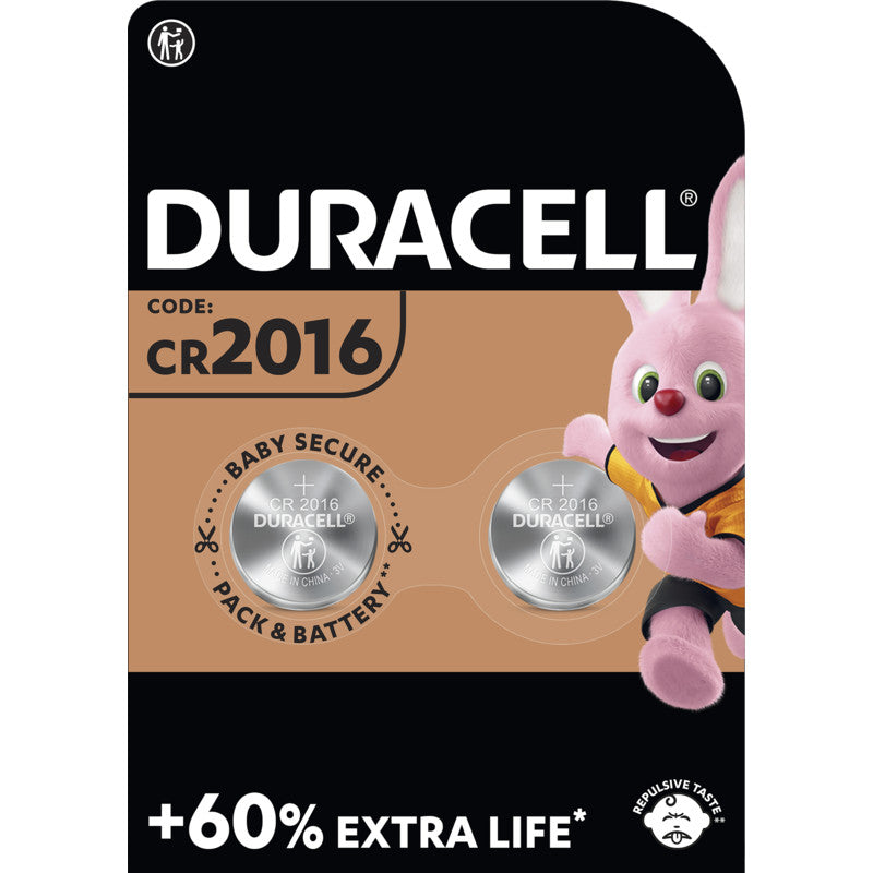 Duracell Lithium DL 2016 2-tlg