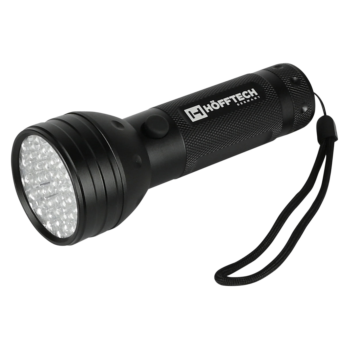Flashlight UV 51 LED alu profi