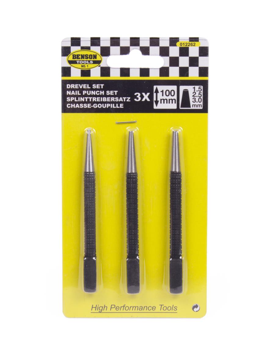 Drevelset 3 dlg 100 mm