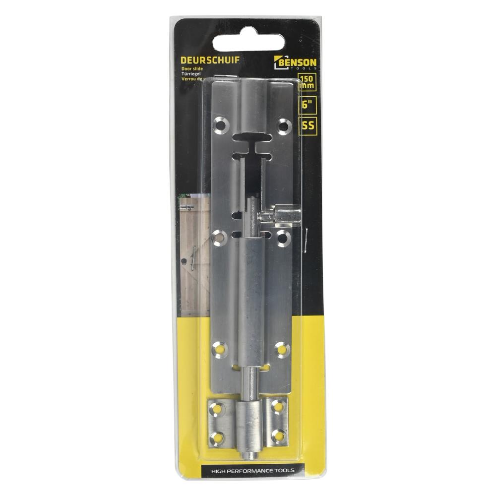Deurschuif 6" 150 mm RVS