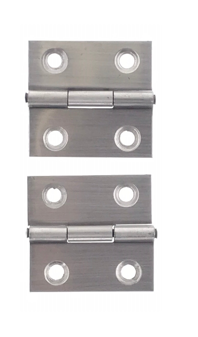 Scharnier 1.5" 2 dlg RVS