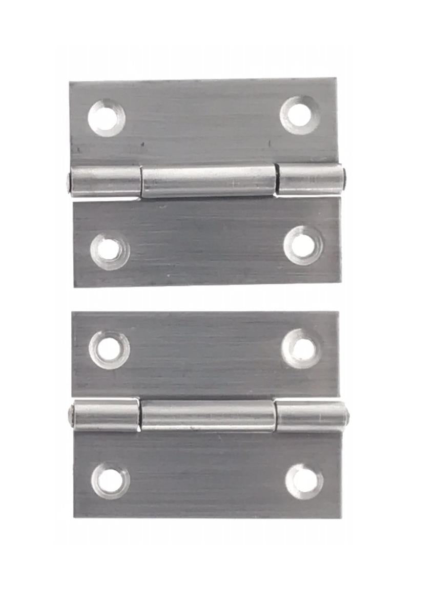 Doorhinge 2 pcs 2" SS