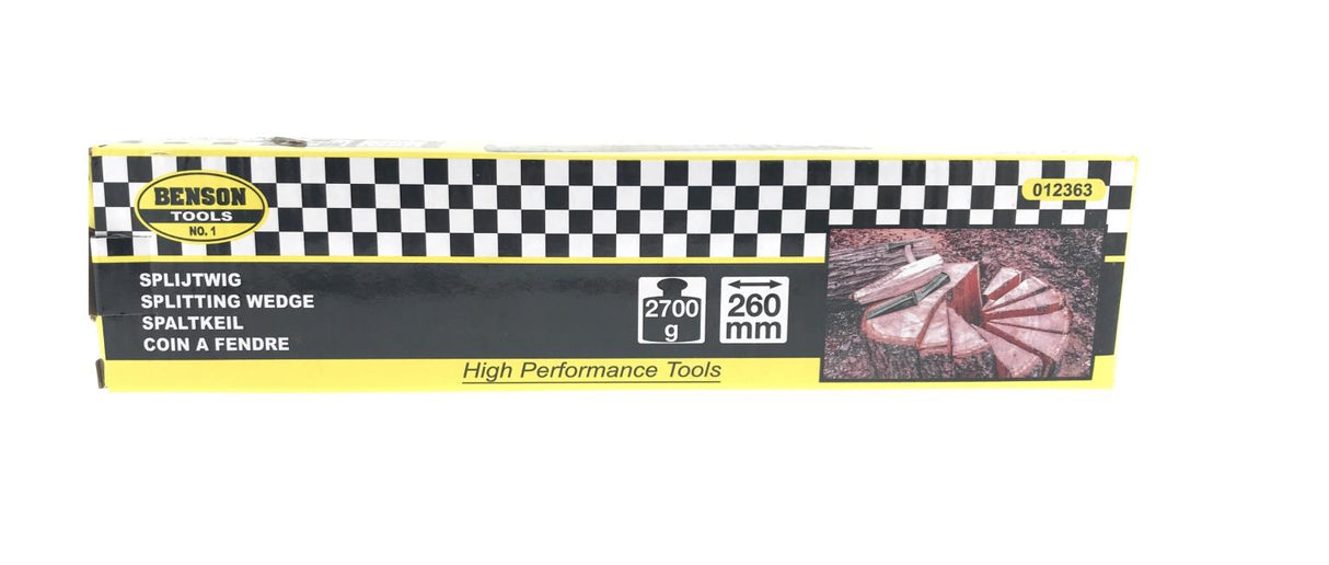 Splijtwig 260 mm 2700 gr