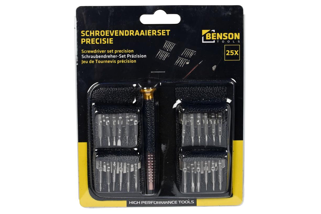 Screwdriver set precision 25 pcs