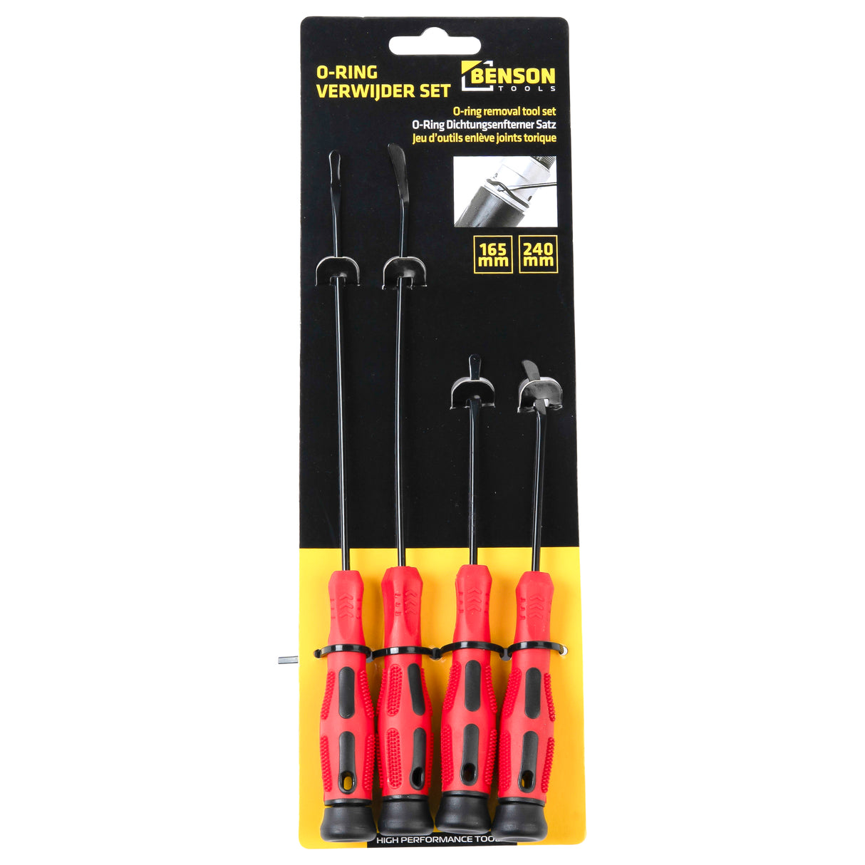 O-ring removal tool set 4 pcs