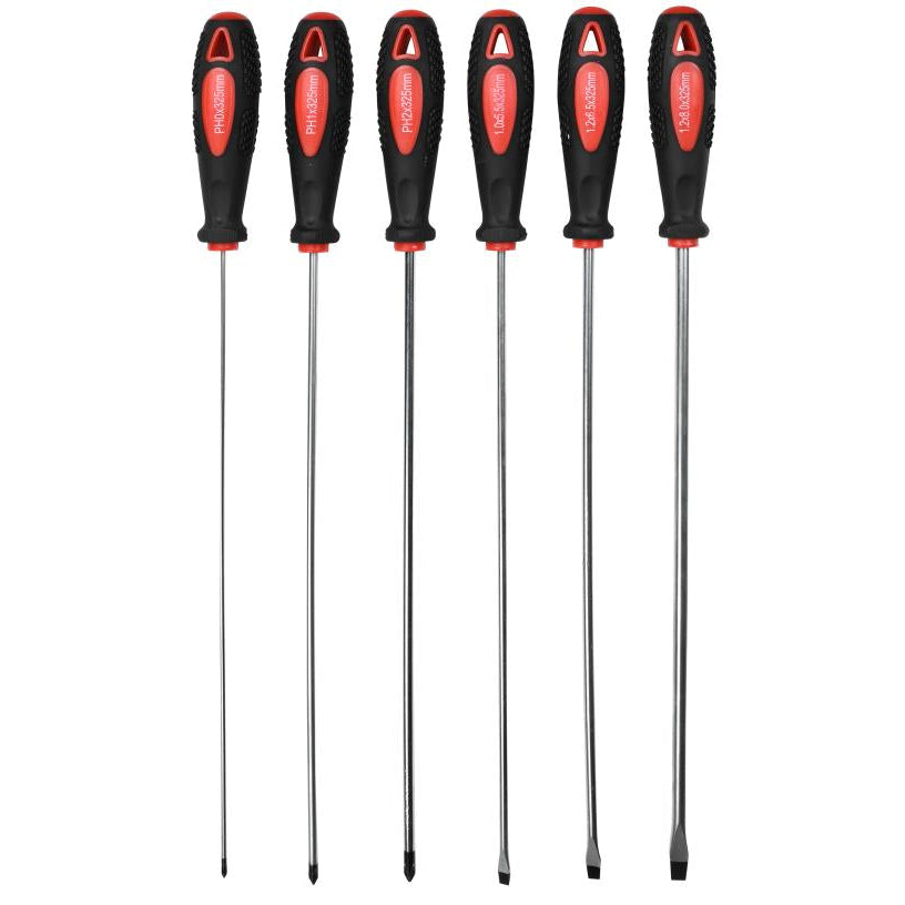 Schroevendraaier set 6 dlg lang
