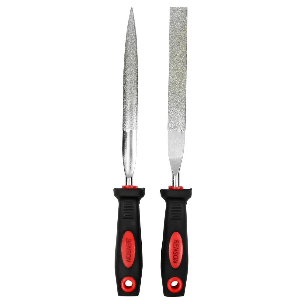 Lime diamant 2 pcs plat et semi-circulaire