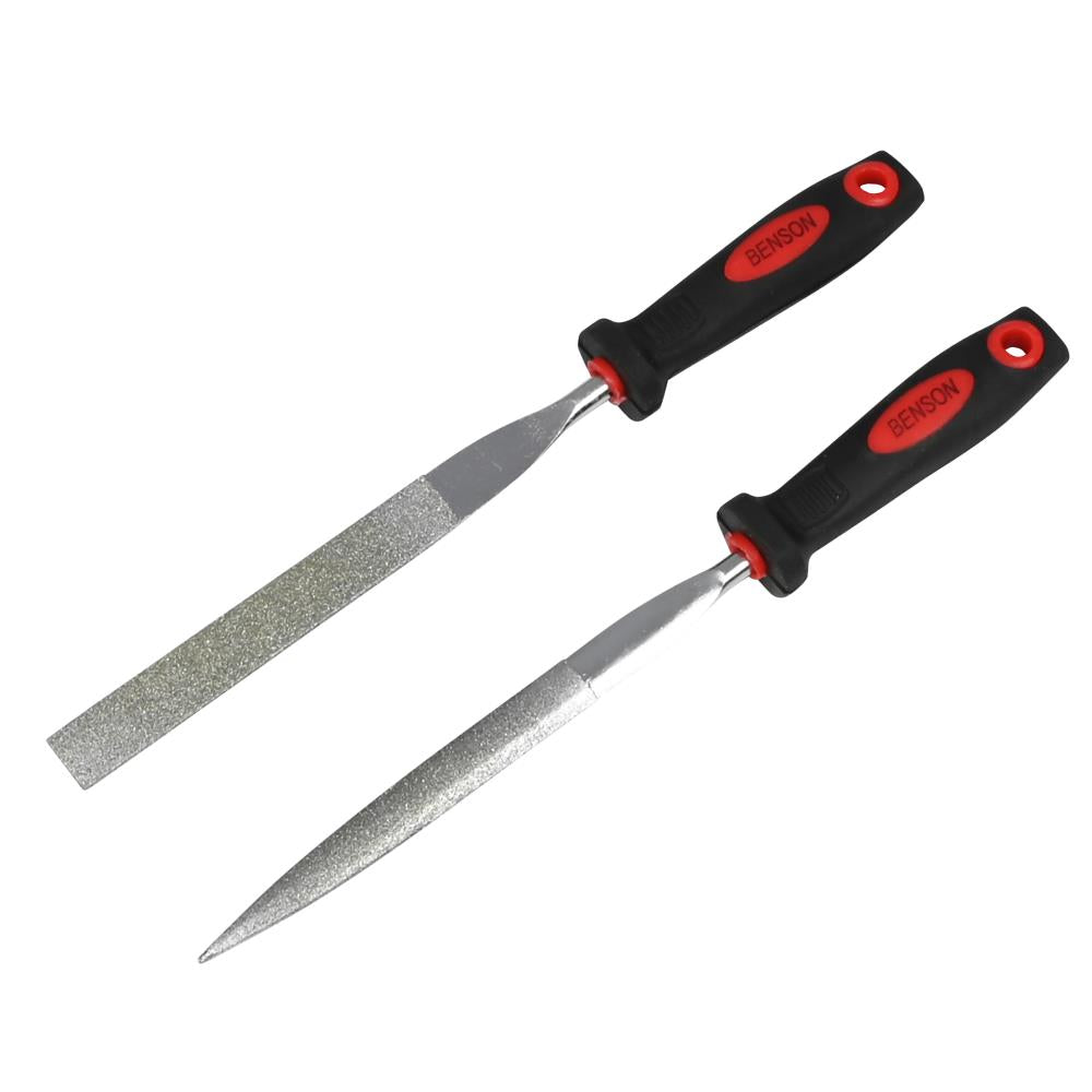 Lime diamant 2 pcs plat et semi-circulaire