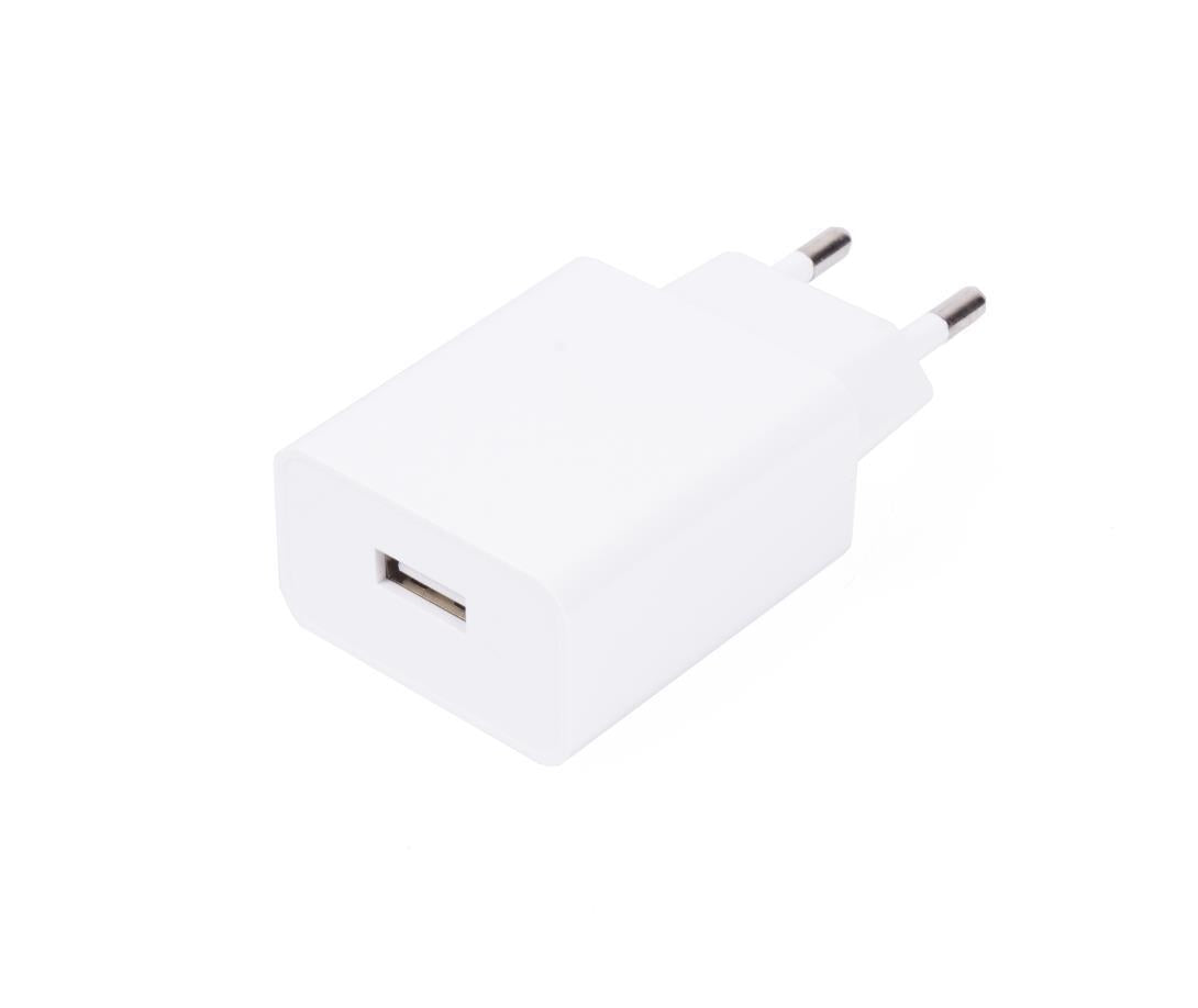 USB-A charger (2A) white