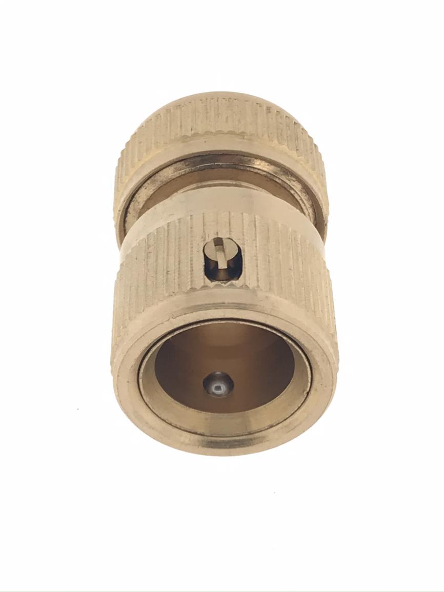 Brass hose connector 1/2"