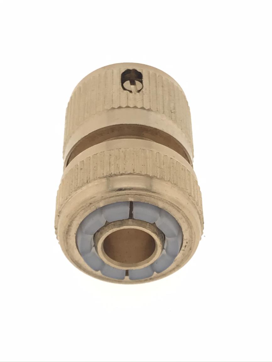 Brass hose connector 1/2"