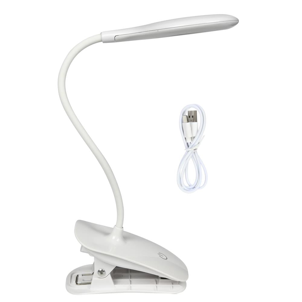 LED klemlamp 3W oplaadbaar + dimbaar