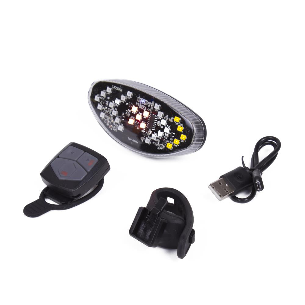 Lumière vélo LED avec indicateur de direction