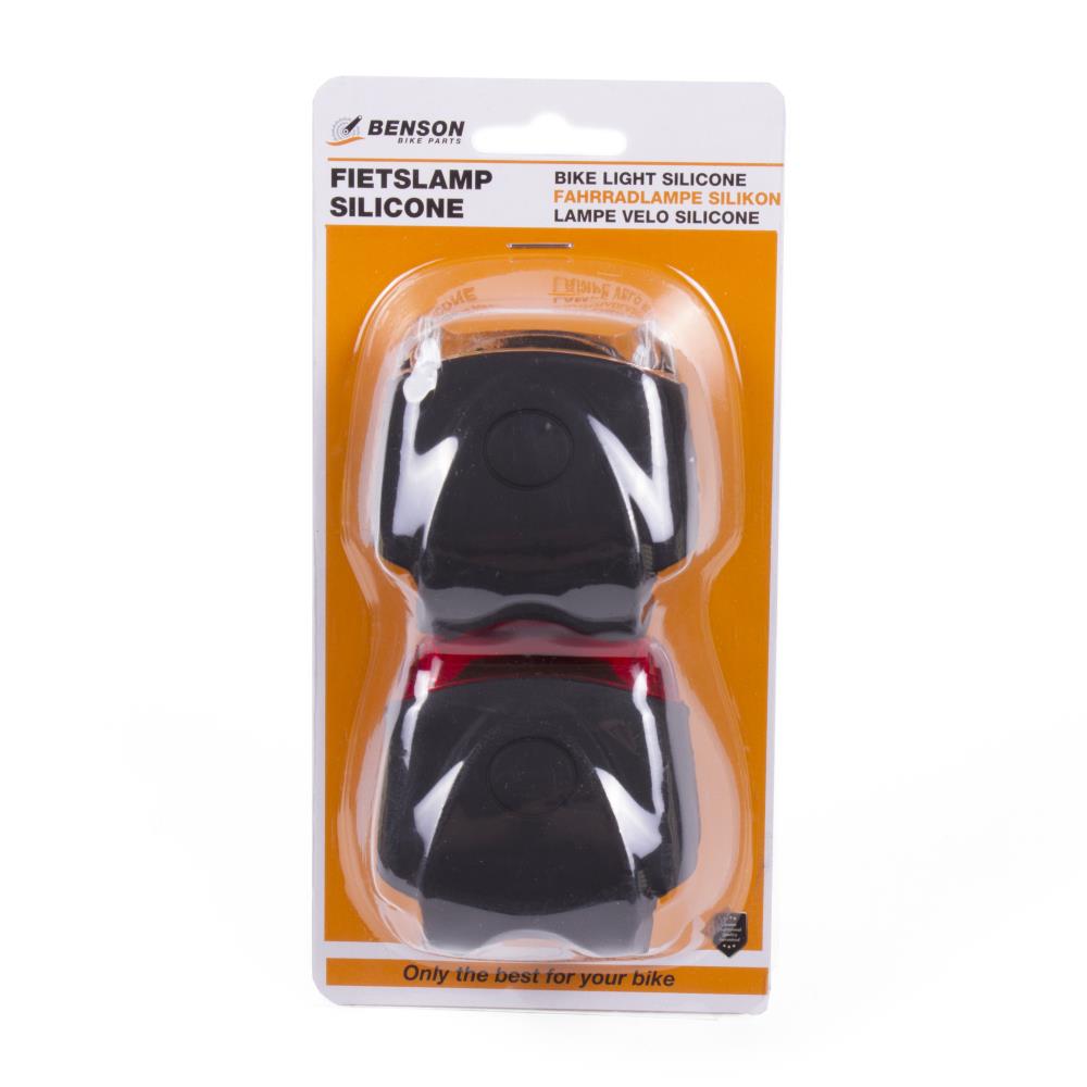 Bike light COB 2 pcs silicone