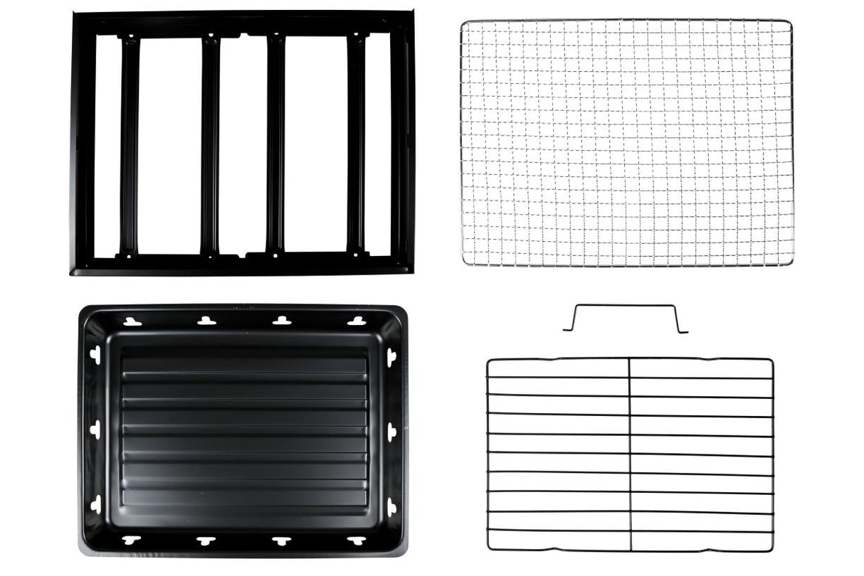 BBQ compact met handvat