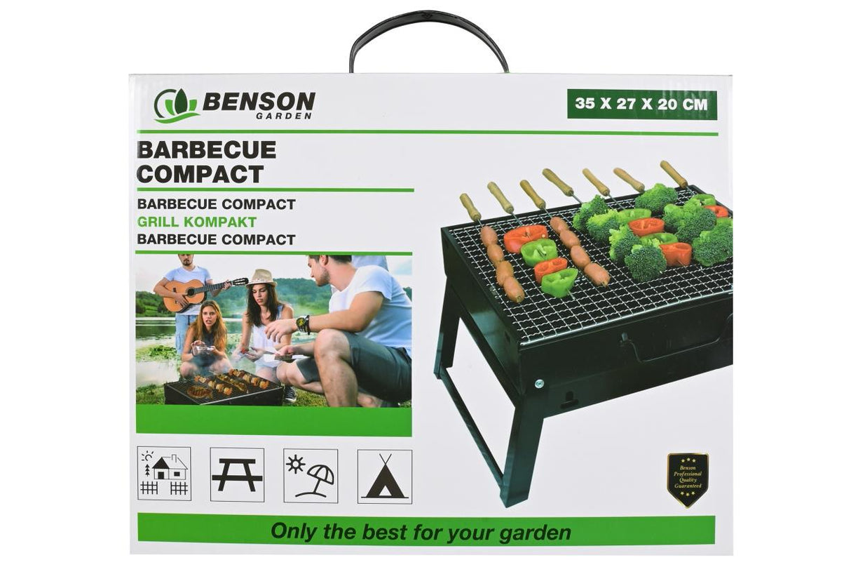 BBQ compact met handvat