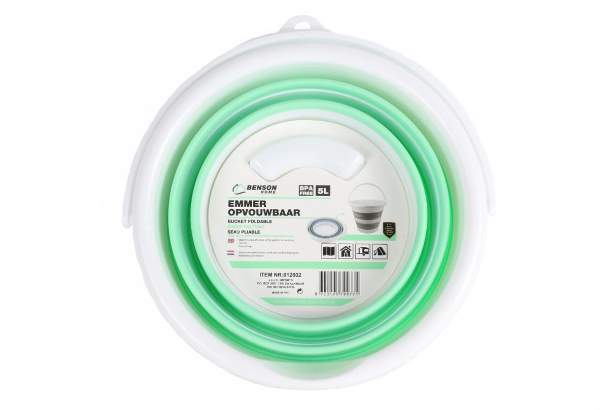 Seau pliable 5 ltr
