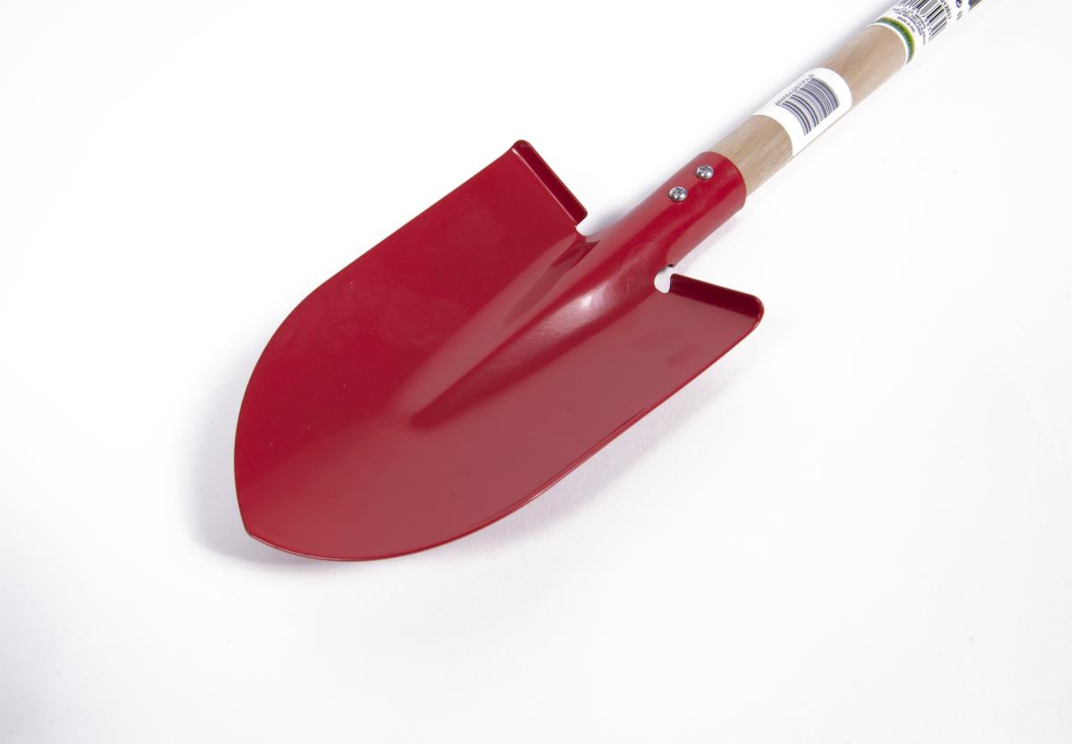 Beach shovel point with t-handle