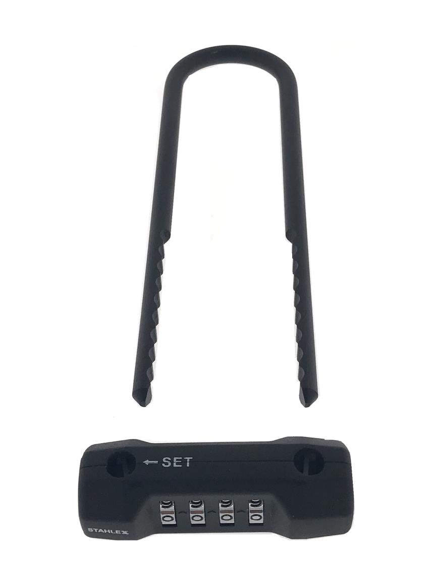 U combination lock 75 x 200 mm