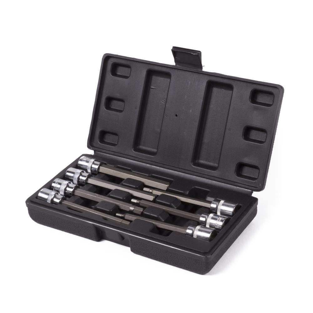 Drive sae long reach hex bit 7 pcs 3/8"