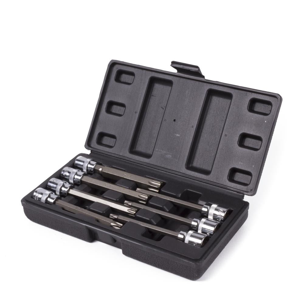 Steckschlüssel-Satz lang Torx 7-tlg 3/8''