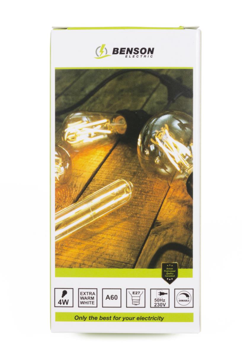 Ampoule à LED classic filament A60 4W E27 dimmable